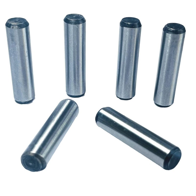 ZDingTech 6PCS 3/8 x 1-1/2 Dowel Pins,3/8 inch x 1-1/2 inch Metal dowel pins,Shelf Pegs 3/8 inch,Bearings Alloy Steel pins Wood Bunk Bed Dowel Pins 3/8 Shelf Pins 3/8 inch Metal pins,Shelf Support peg - Image 1